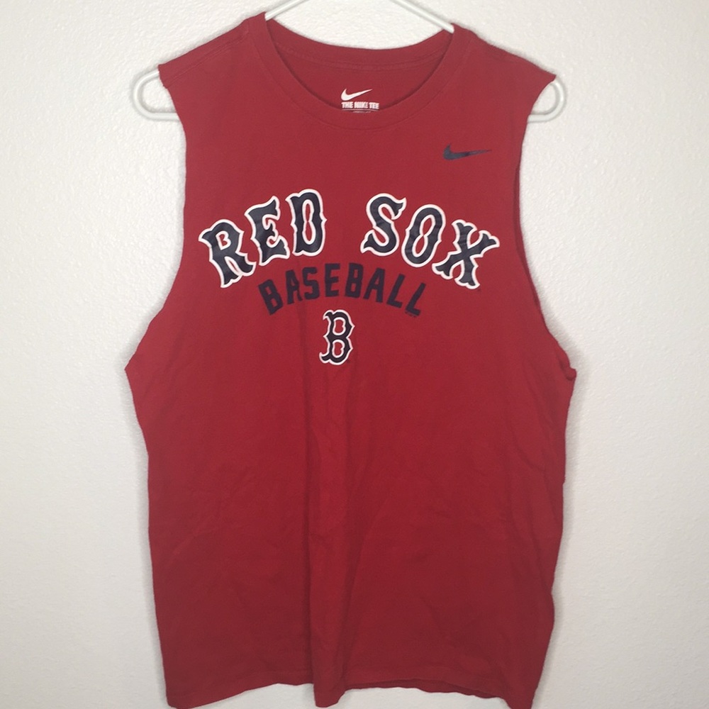 Nike Red Sox Baseball Muscle Tank